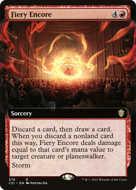 Fiery Encore (378) (Extended Art)