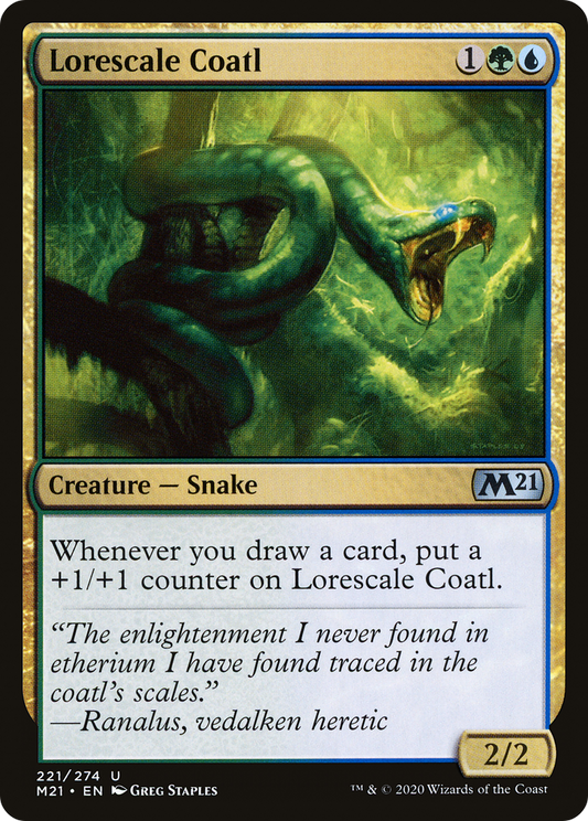Lorescale Coatl - Foil