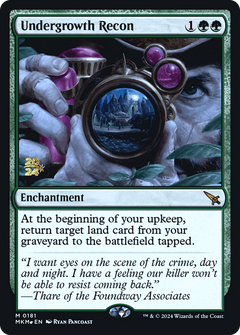 Undergrowth Recon (0181) (Prerelease) - Foil