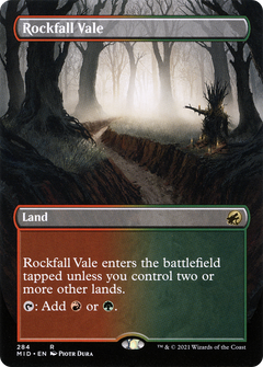 Rockfall Vale (284) (Borderless) - Foil