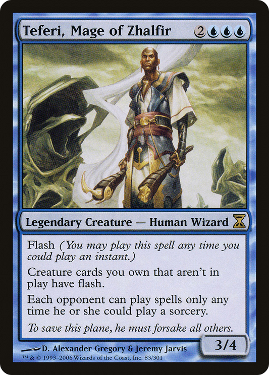 Teferi, Mage of Zhalfir - Foil