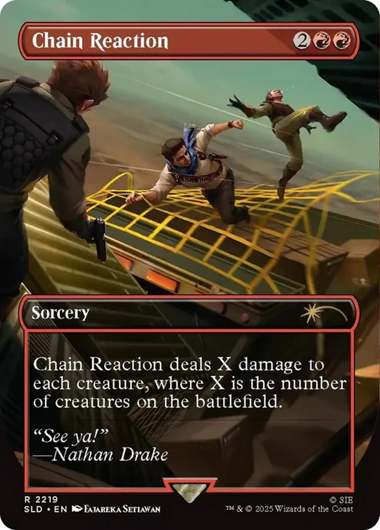 Chain Reaction (2219) (Borderless) - Foil sld