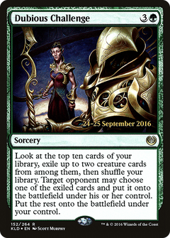 Dubious Challenge (152) (Prerelease) - Foil