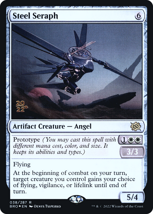 Steel Seraph (038) (Prerelease) - Foil
