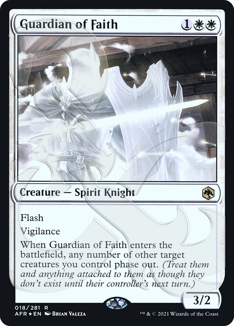 Guardian of Faith (018) (Ampersand) - Foil