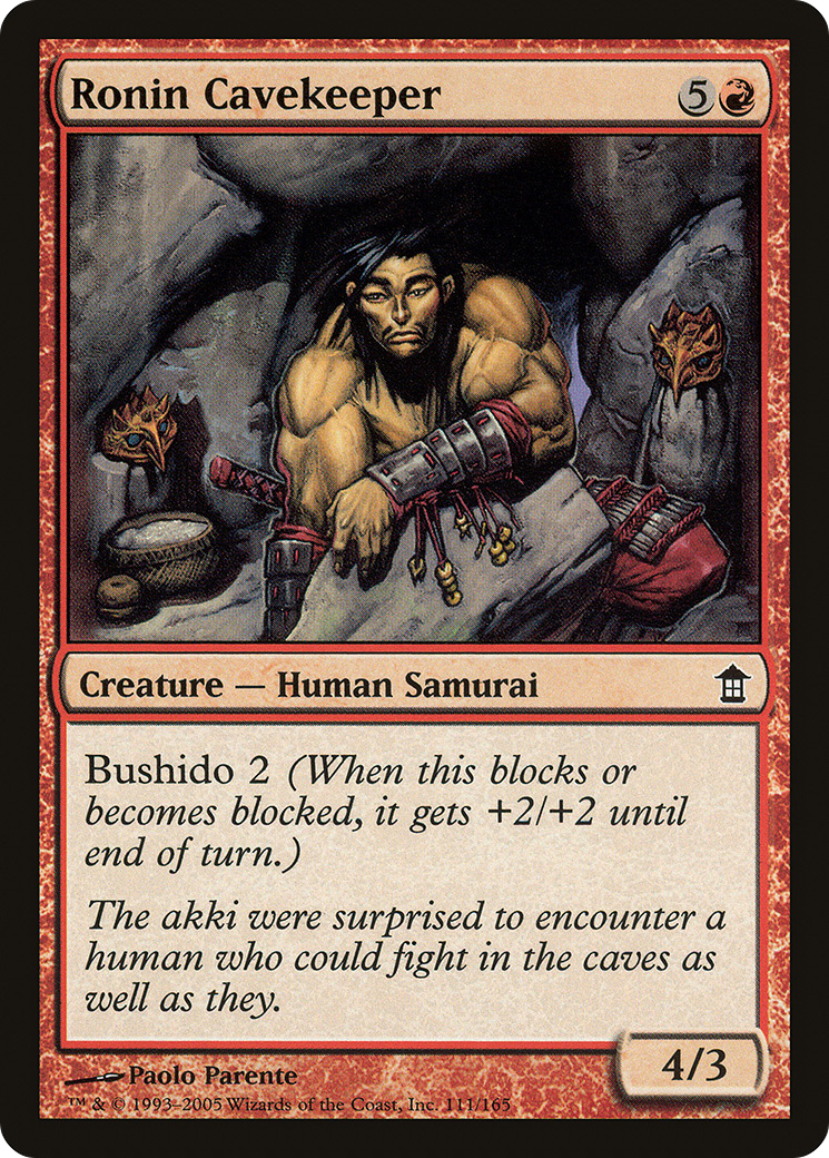 Ronin Cavekeeper - Foil