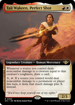 Taii Wakeen, Perfect Shot (0365) (Extended Art)