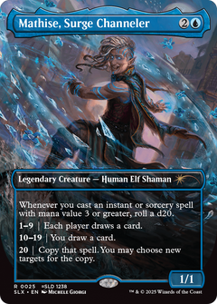 Mathise, Surge Channeler (0025) (Borderless)