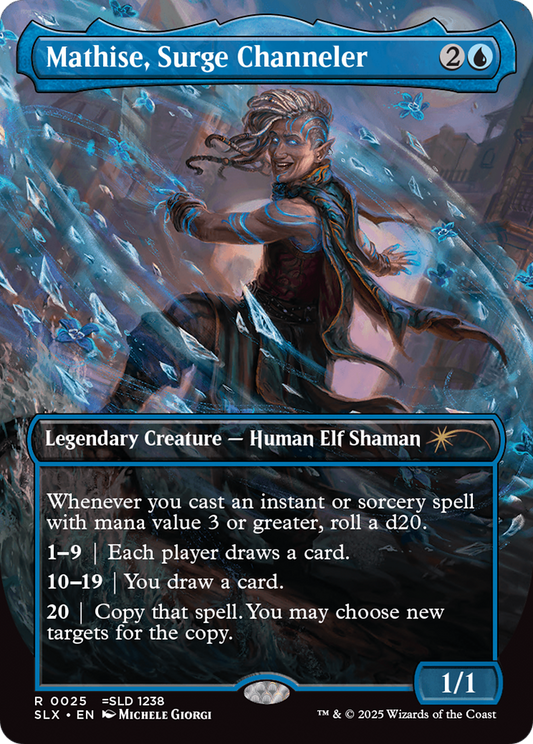 Mathise, Surge Channeler (0025) (Borderless)