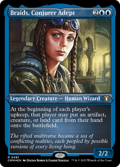 Braids, Conjurer Adept (0481) - Foil Etched