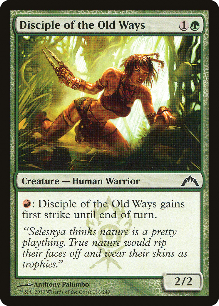 Disciple of the Old Ways - Foil