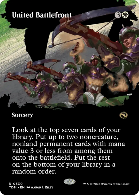 United Battlefront (0330) (Borderless) - Foil