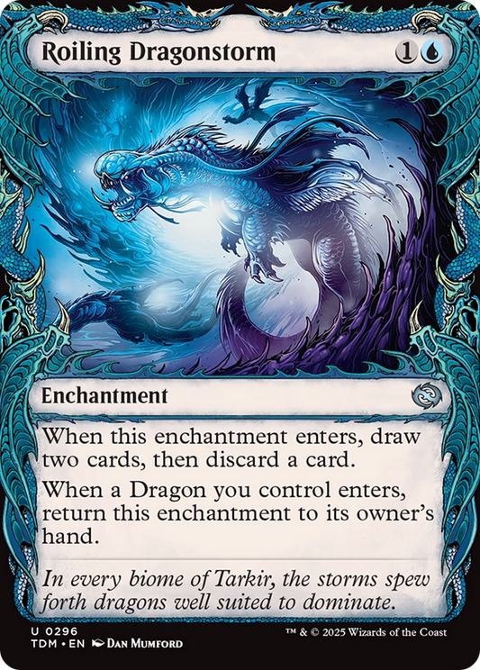 Roiling Dragonstorm (0296) (Showcase)