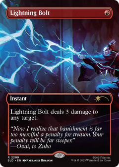 Lightning Bolt (2289) (Borderless) - Foil sld