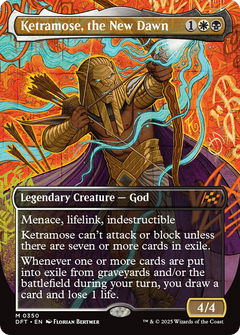 Ketramose, the New Dawn (0350) (Borderless) - Foil