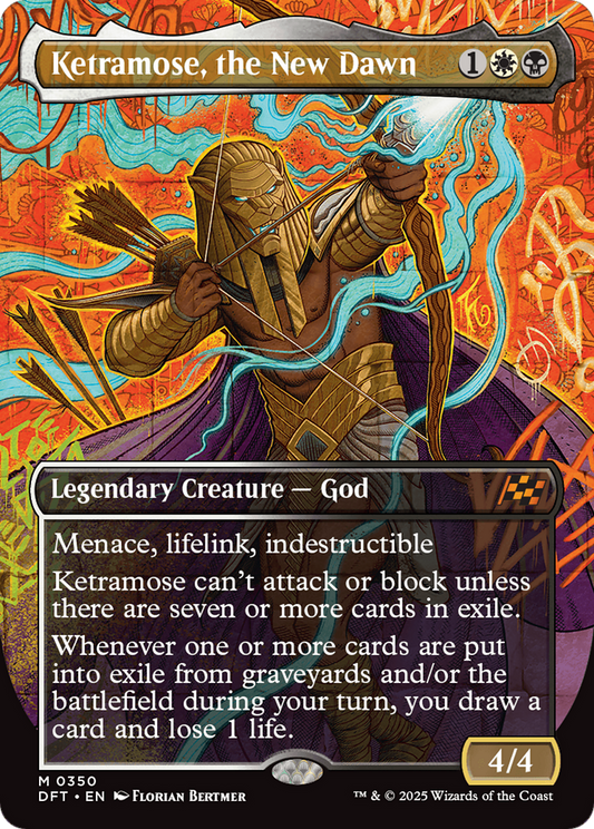 Ketramose, the New Dawn (0350) (Borderless) - Foil