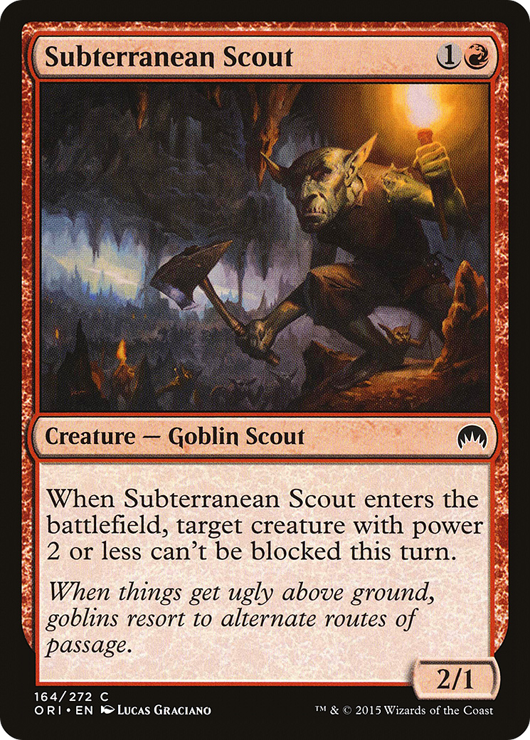 Subterranean Scout - Foil