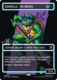 Donatello, the Brains (0085) (Borderless) (TMC) - Surge Foil