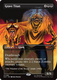 Grave Titan (2188) (Borderless) - Foil sld