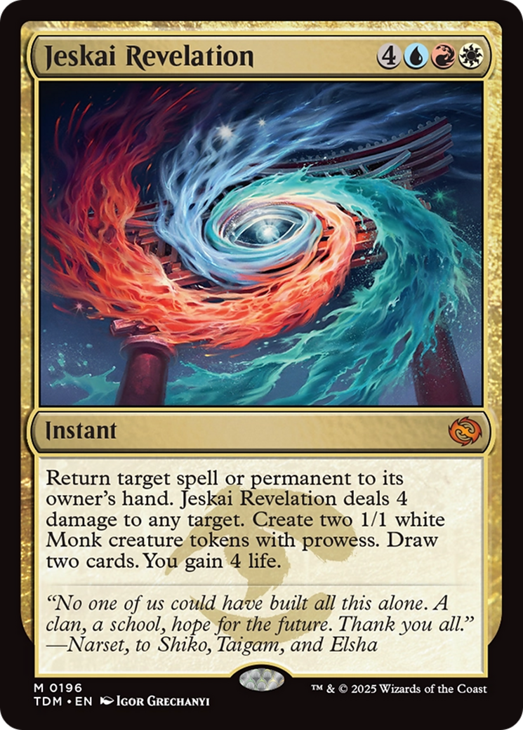 Jeskai Revelation - Foil