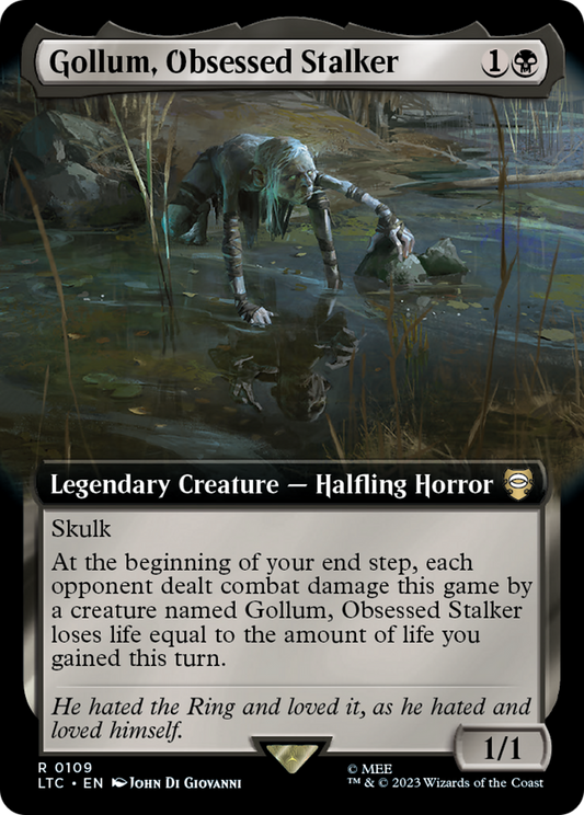 Gollum, Obsessed Stalker (0109) (Extended Art)