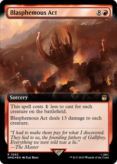 Blasphemous Act (1063) (Extended Art) - Surge Foil
