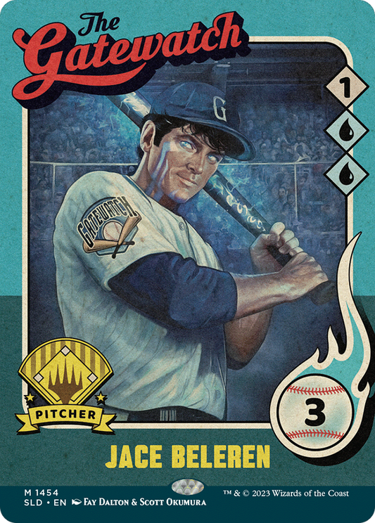 Jace Beleren (1454) (Reversible) (Showcase) (SLD)