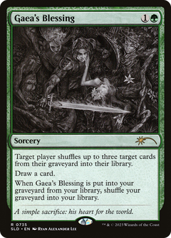 Gaea's Blessing (0735) (Showcase) - Foil
