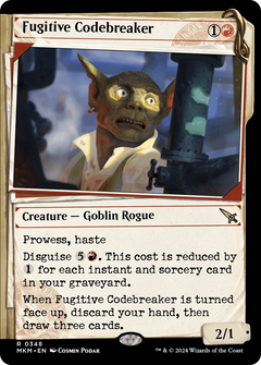 Fugitive Codebreaker (0348) (Showcase) - Foil