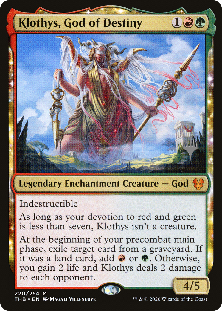 Klothys, God of Destiny (220) (Promo Pack)