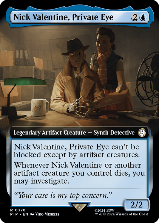 Nick Valentine, Private Eye (0378) (Extended Art)