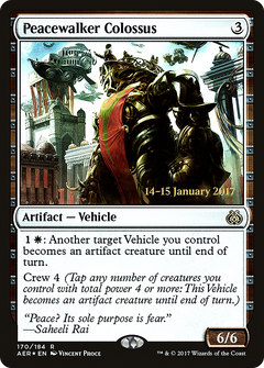 Peacewalker Colossus (170) (Prerelease) - Foil