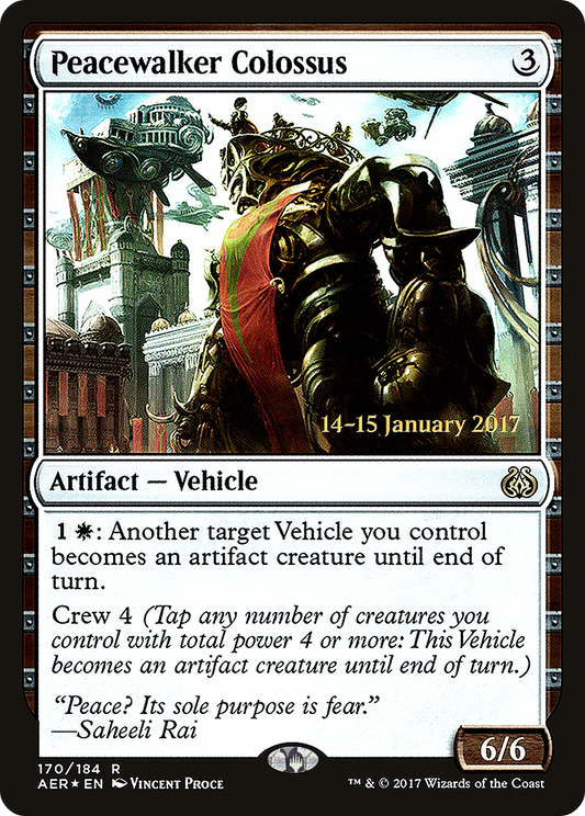 Peacewalker Colossus (170) (Prerelease) - Foil