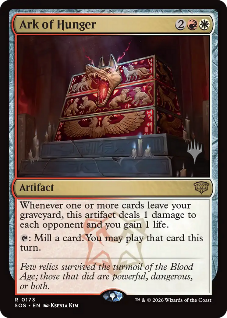 Ark of Hunger (0173) (Promo Pack) (PSOS) - Foil