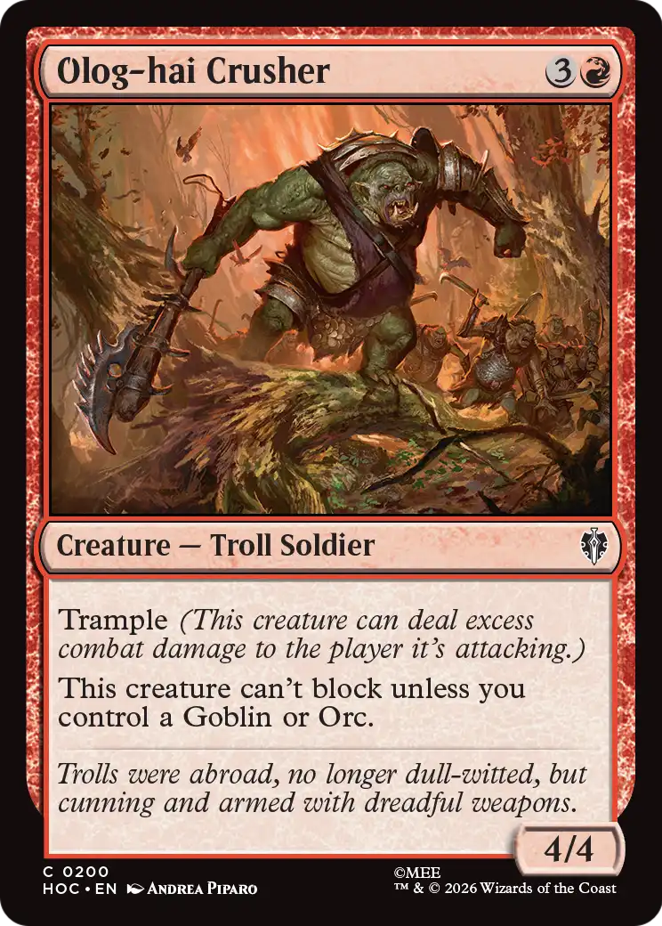 Olog-hai Crusher (HOC)