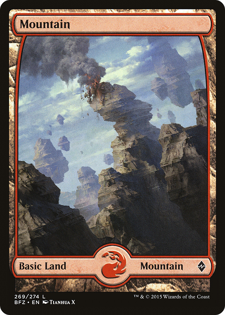 Mountain (269) (Full Art) - Foil