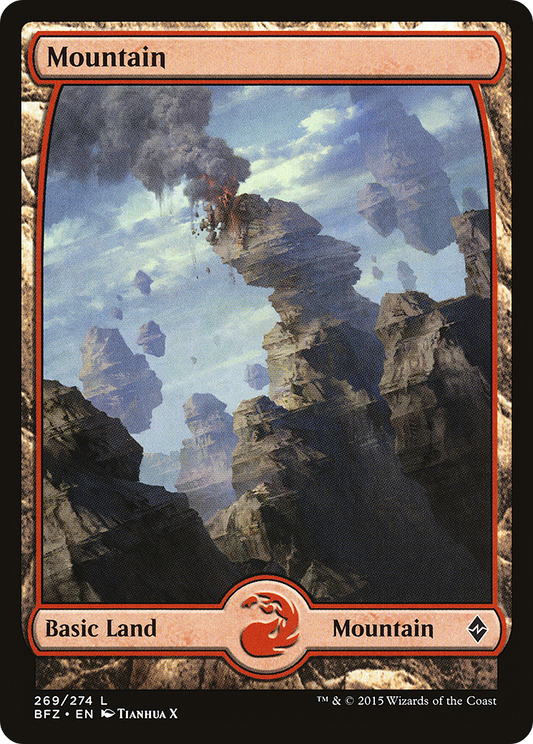 Mountain (269) (Full Art) - Foil