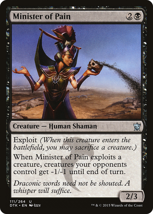 Minister of Pain - Foil