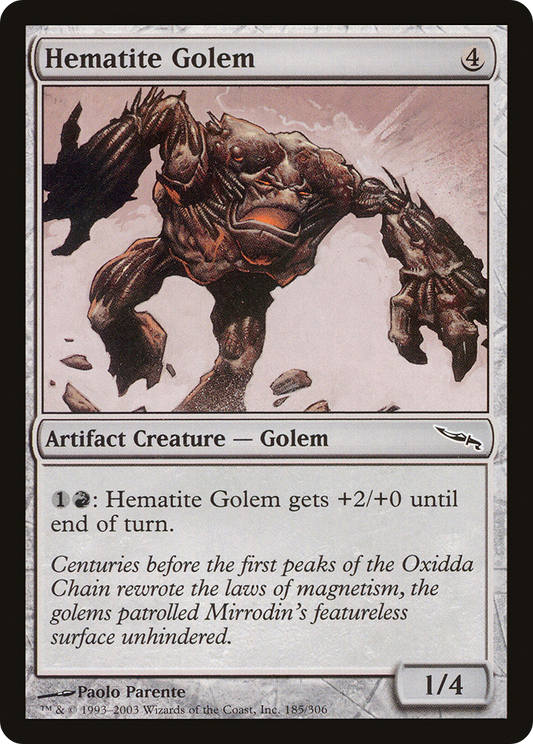 Hematite Golem - Foil