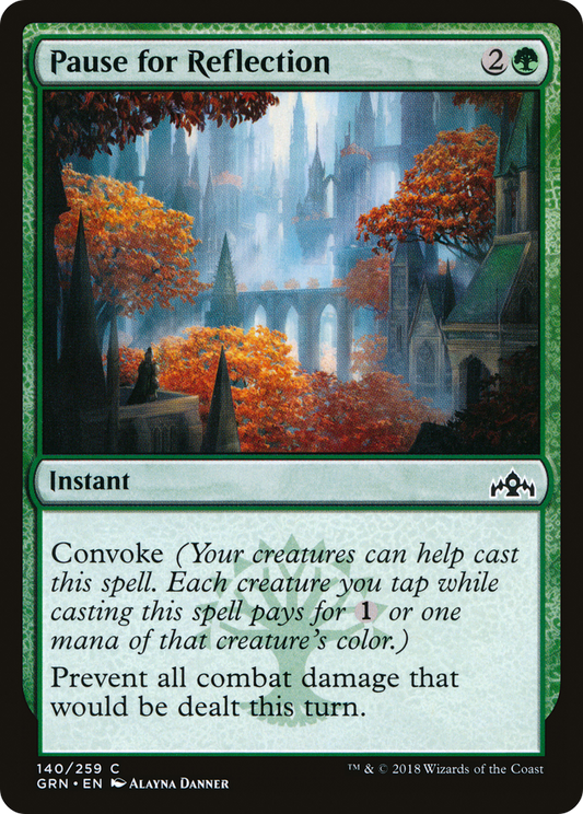 Pause for Reflection - Foil