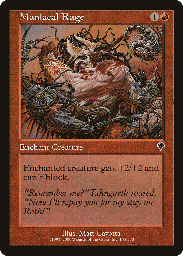 Maniacal Rage - Foil