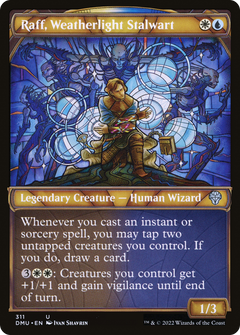 Raff, Weatherlight Stalwart (311) (Showcase) - Foil