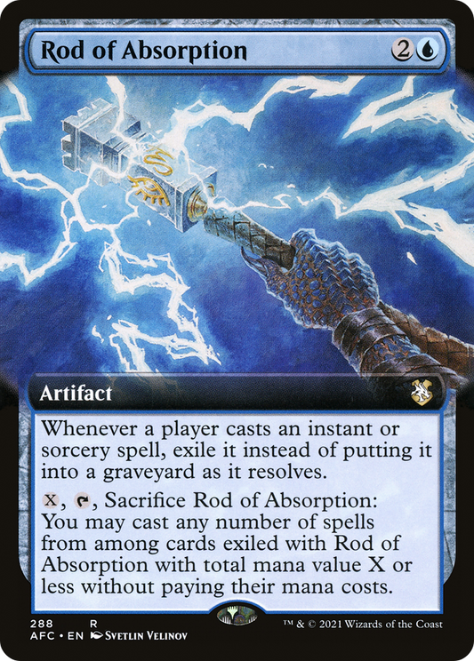 Rod of Absorption (288) (Extended Art)