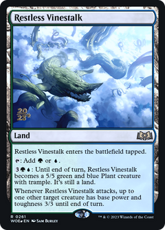 Restless Vinestalk (0261) (Prerelease) - Foil