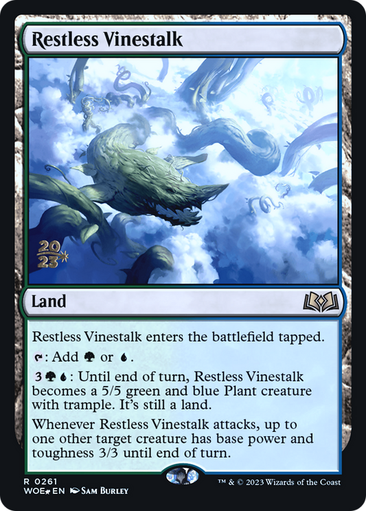 Restless Vinestalk (0261) (Prerelease) - Foil
