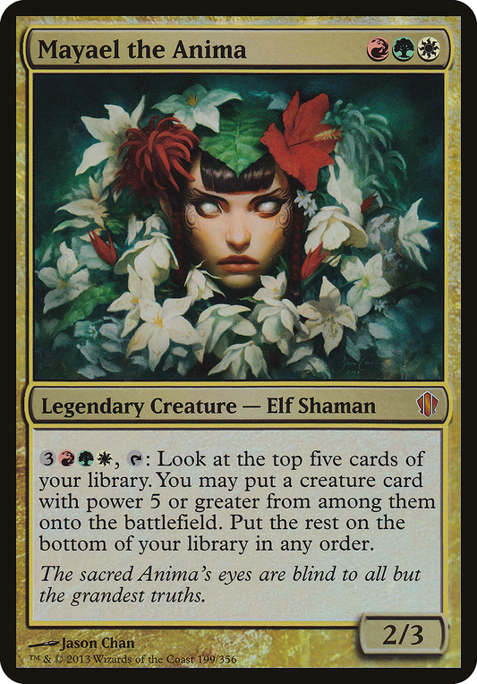 Mayael the Anima (199/356) (Oversized) - Foil