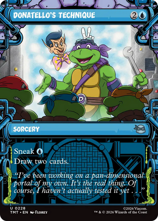 Donatello's Technique (228) (Sewer Frame) (TMT)