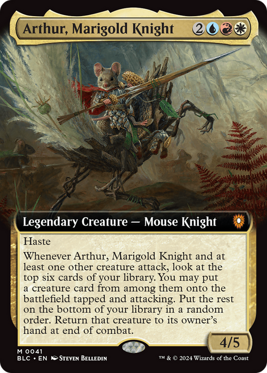 Arthur, Marigold Knight (0041) (Extended Art)