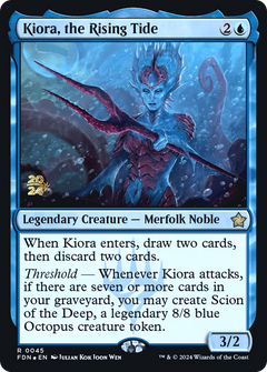 Kiora, the Rising Tide (0045) (Prerelease) - Foil