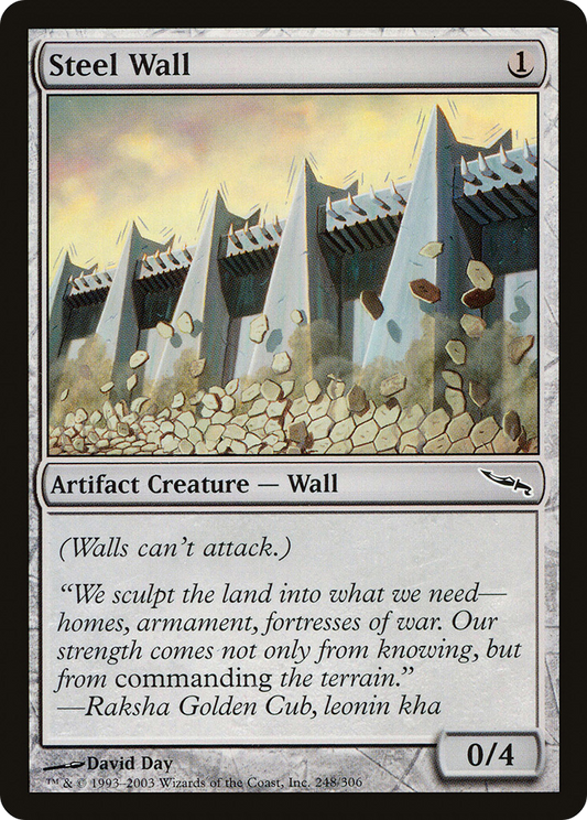 Steel Wall - Foil